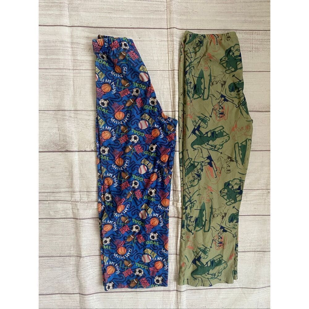 Cherokee boys M pull on camo and sports pajama pants